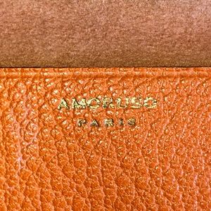 Serge Amoruso Bags - Serge Amoruso Paris Orange Leather Crossbody Bag Serge Amoruso Bags - Serge Amoruso Paris Orange Leather Crossbody Bag